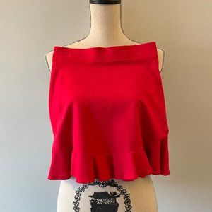 Forever 21 Short Red Skirt